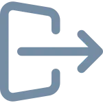 Sign Out SVG Icon